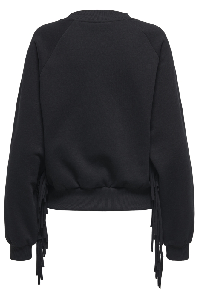 ONLJETT L/S O-NECK EMB. BOX SWT 15355912 BLACK